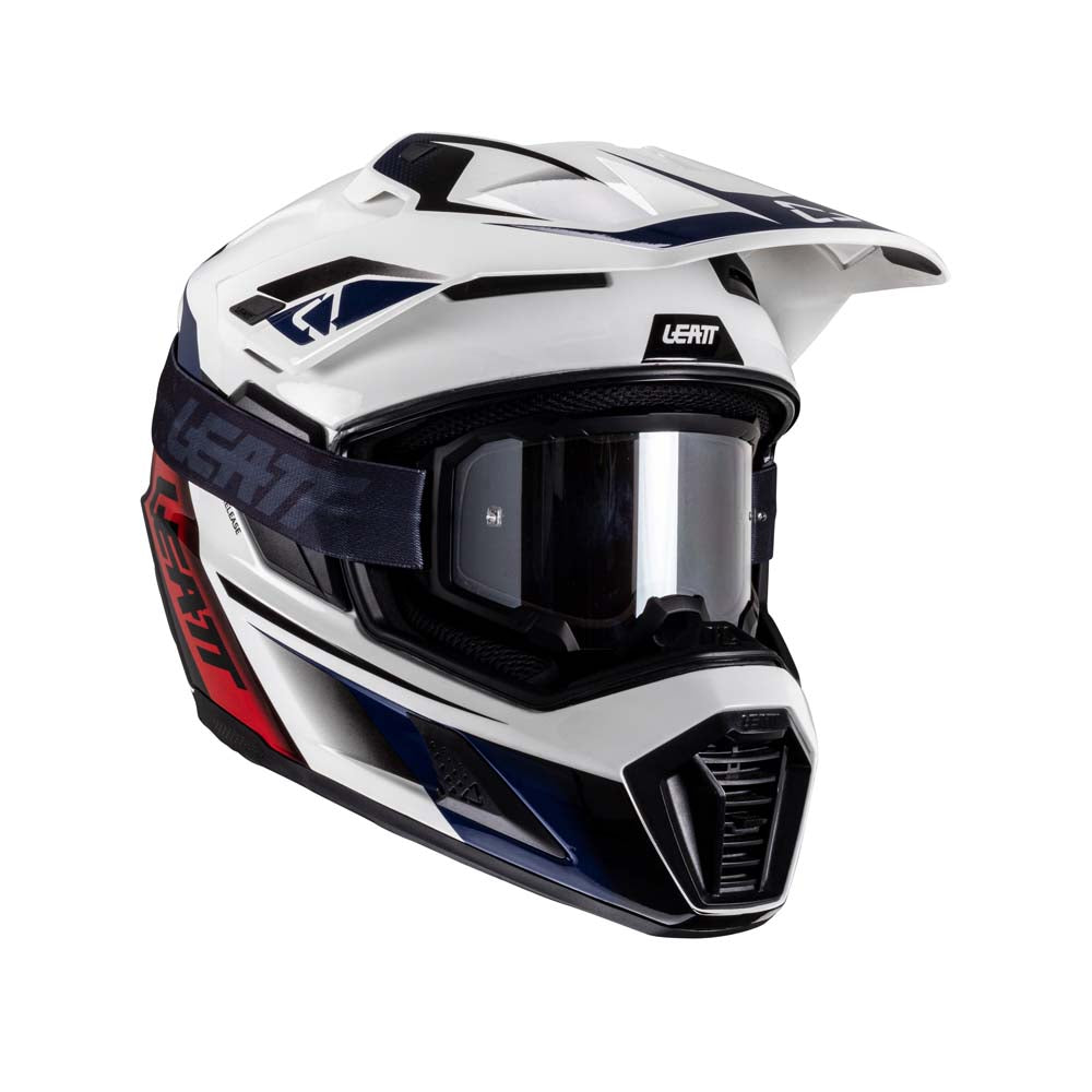 Leatt ADV 8.5 Helmet Kit Royal Blue / Red