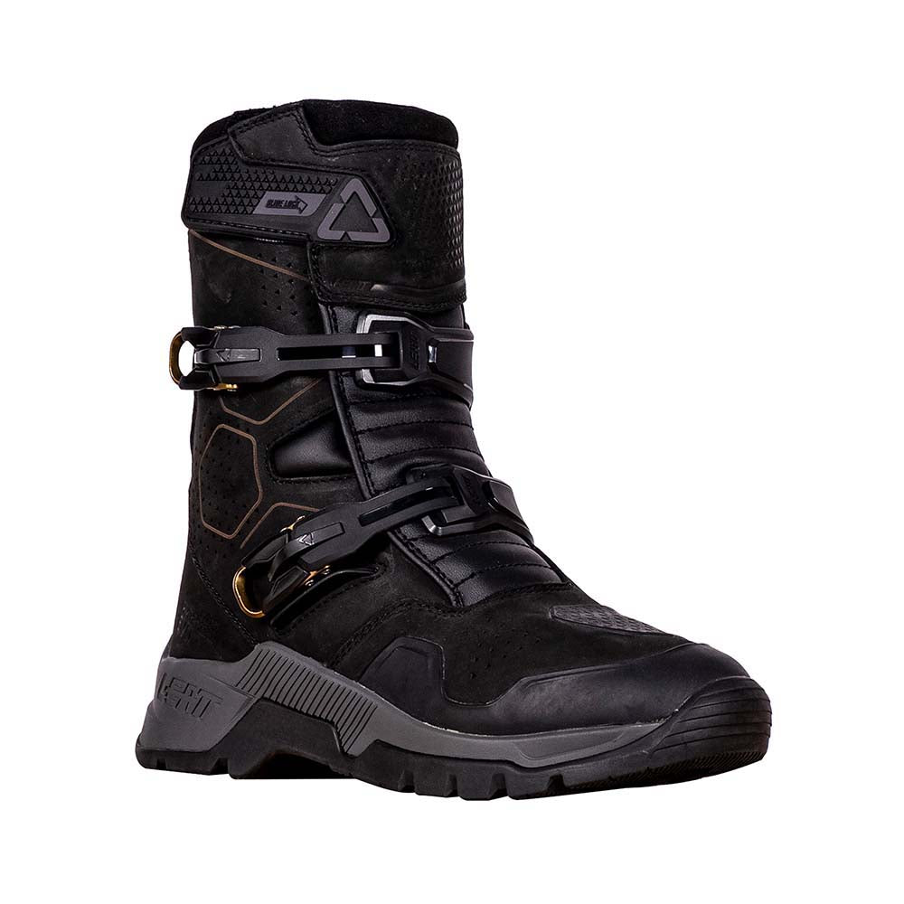 Leatt ADV HydraDri 7.5 Short Adventure Boots Stealth Black / Grey