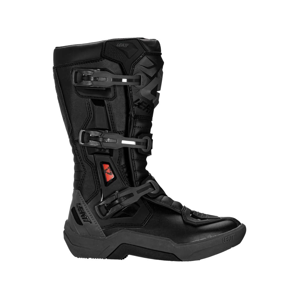 Leatt Moto 3.5 Junior Motocross Boots Stealth Black / Grey