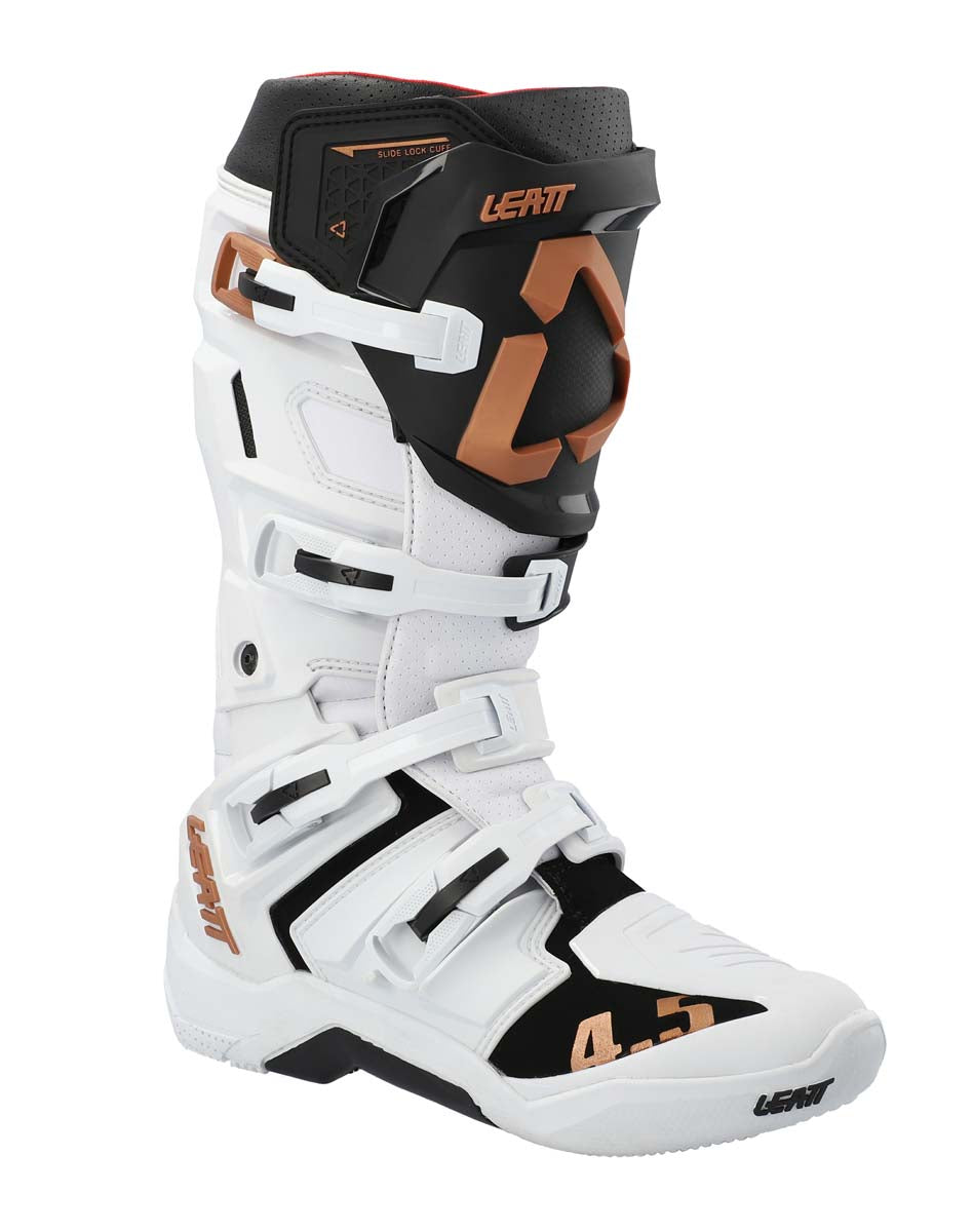 Leatt Moto 4.5 Motocross Boots White
