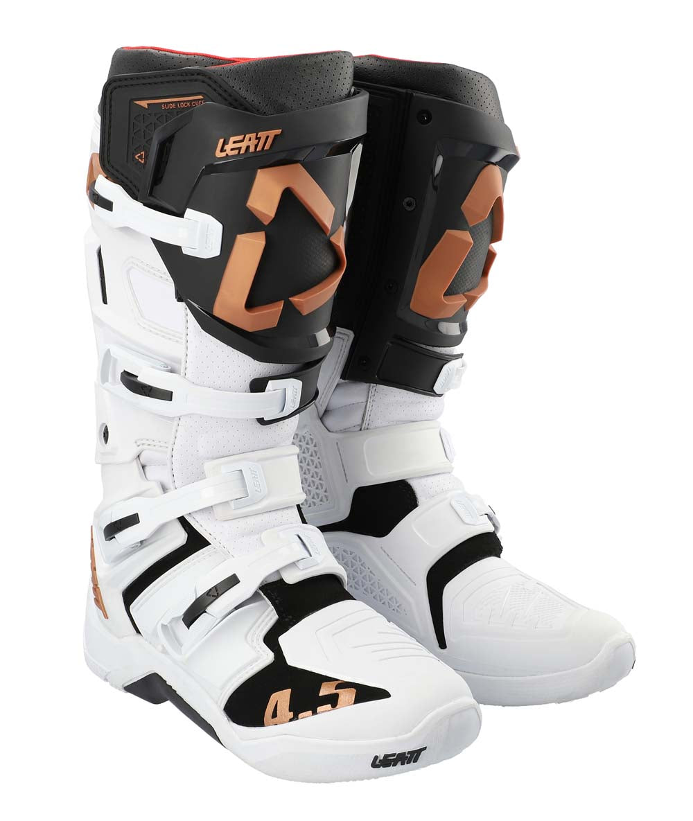 Leatt Moto 4.5 Motocross Boots White