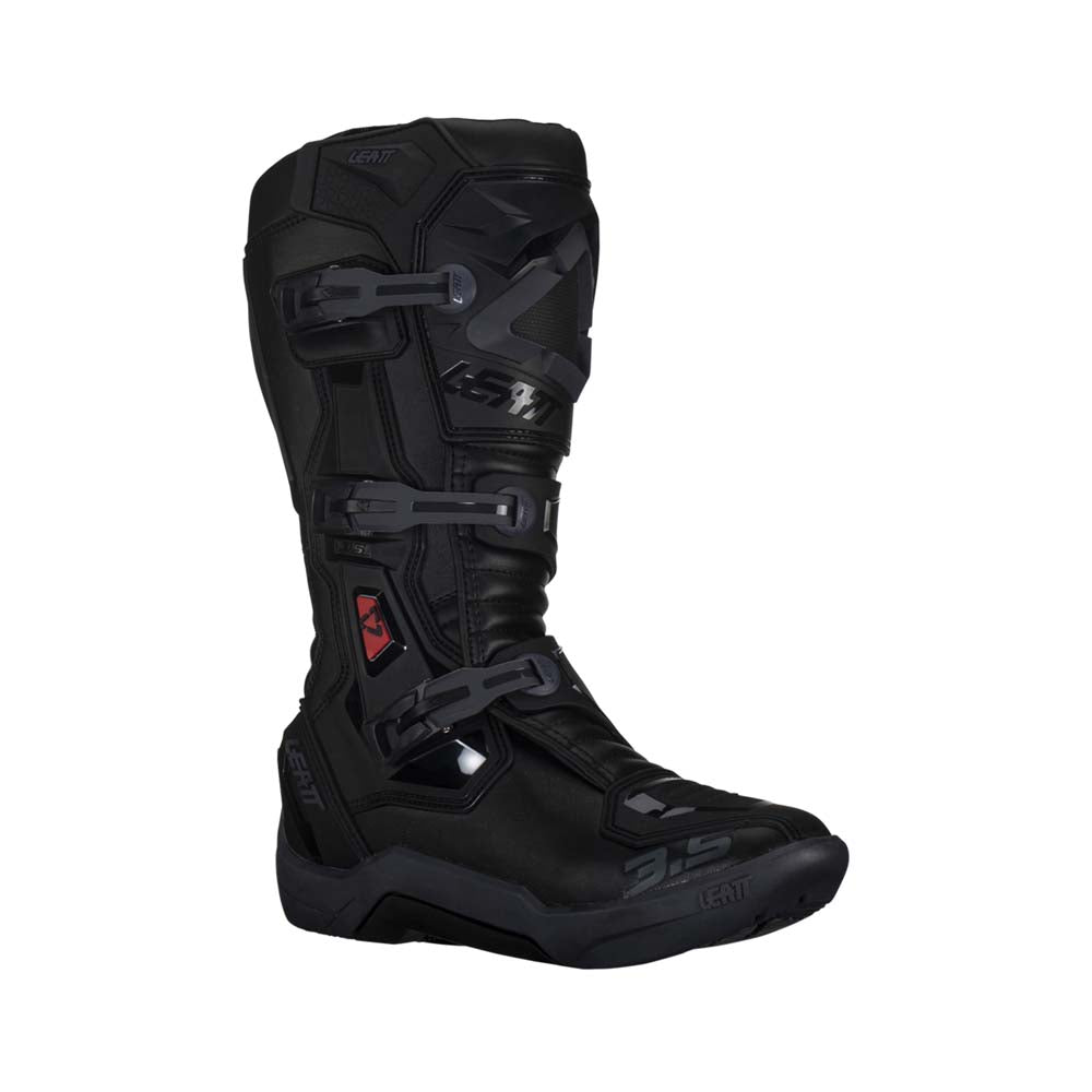 Leatt Moto 3.5 Motocross Boots Stealth Black / Grey