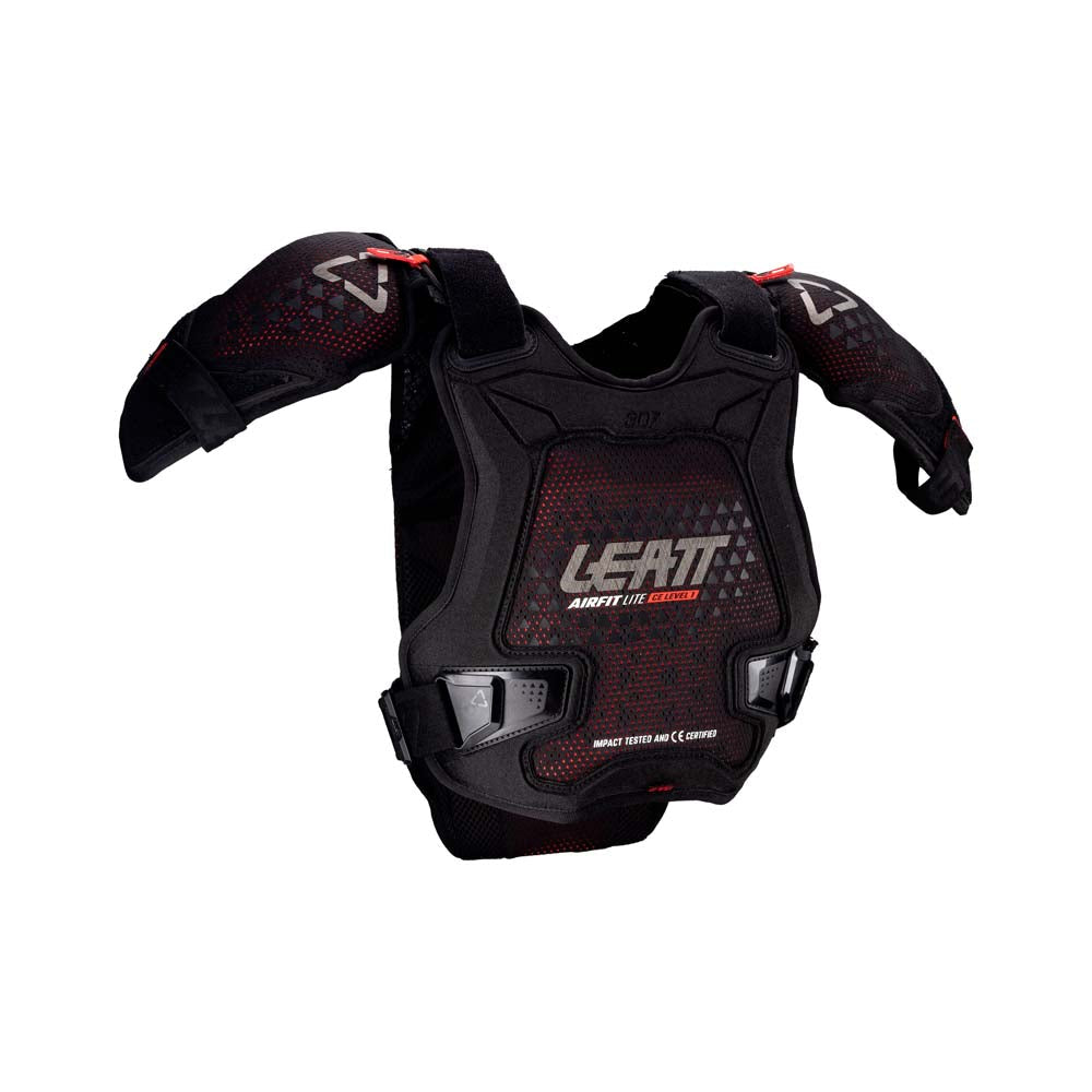 Leatt 3DF AirFit Evo Pro Junior Chest Protector Black