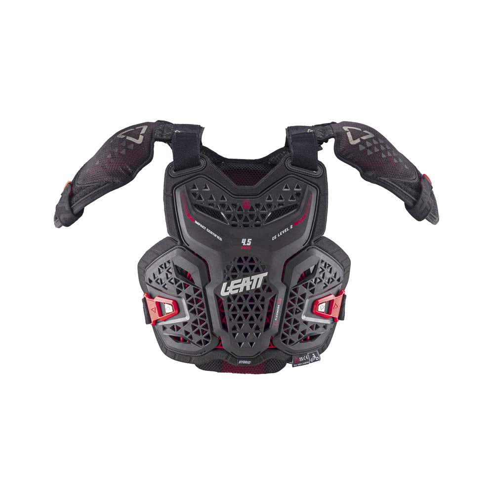 Leatt 4.5 Hybrid Pro Junior Chest Protector Black