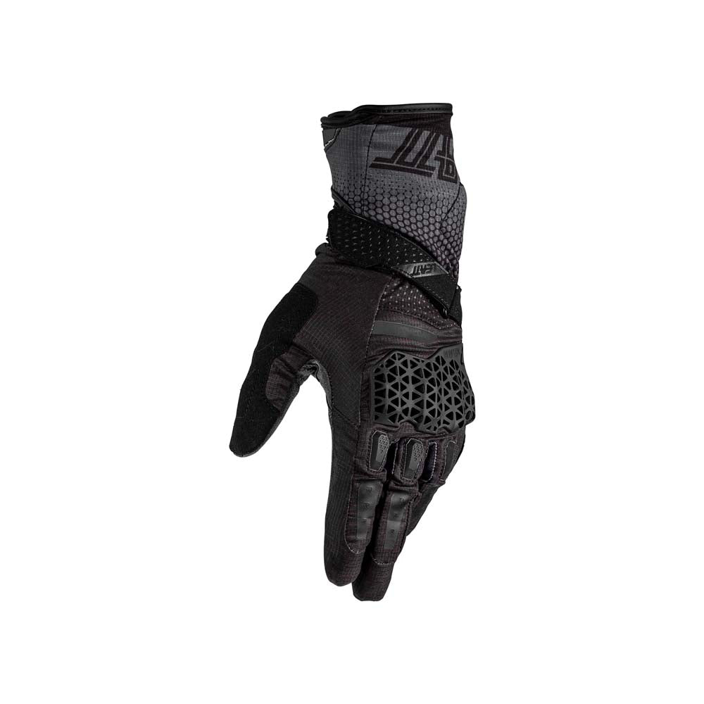 Leatt ADV HydraDri 5.5 Textile Gloves Stealth Black / Grey - FREE UK Delivery, FREE 365 Day Returns | Moto Central