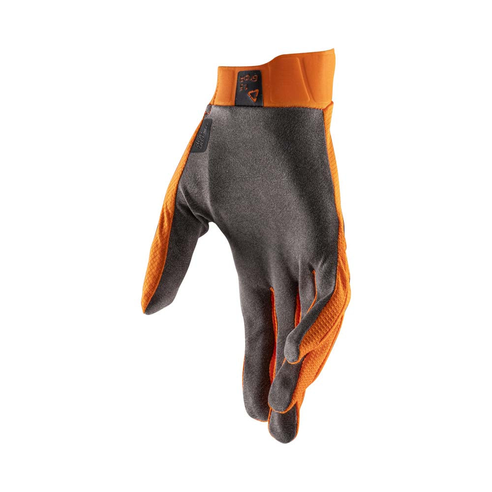Leatt Moto 1.5 Mini Kids Textile Gloves Orange - FREE UK Delivery, FREE 365 Day Returns | Moto Central
