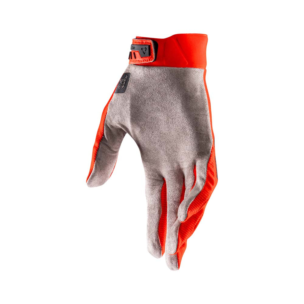 Leatt Moto 2.5 X-Flow Textile Gloves Red - FREE UK Delivery, FREE 365 Day Returns | Moto Central