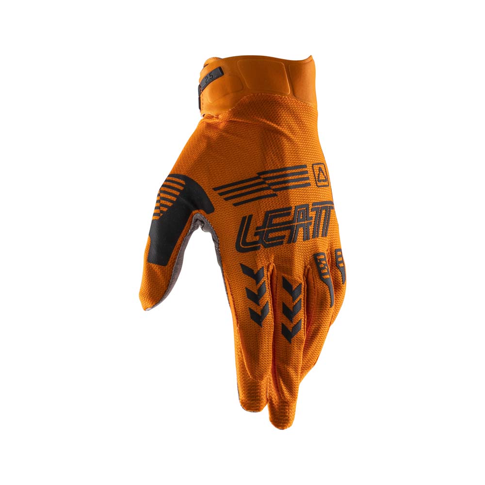 Leatt Moto 2.5 X-Flow Textile Gloves Orange - FREE UK Delivery, FREE 365 Day Returns | Moto Central