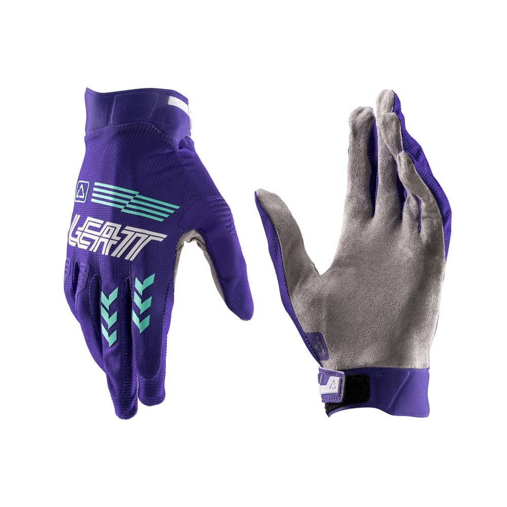 Leatt Moto 2.5 X-Flow Textile Gloves Purple
