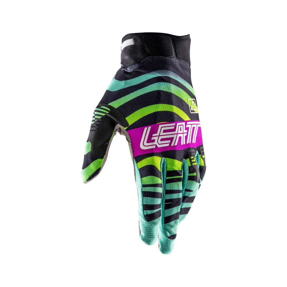 Leatt Moto 2.5 X-Flow Textile Gloves Tiger Pink - FREE UK Delivery, FREE 365 Day Returns | Moto Central