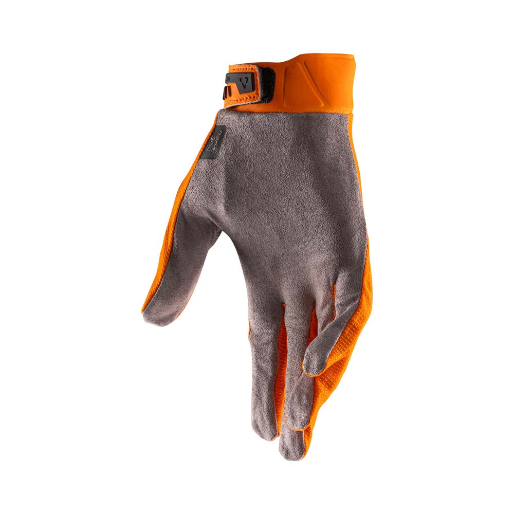 Leatt Moto 2.5 X-Flow Junior Textile Gloves Orange - FREE UK Delivery, FREE 365 Day Returns | Moto Central