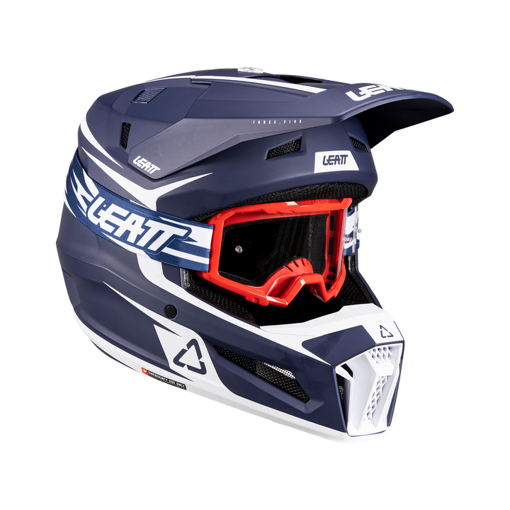 Leatt Moto 3.5 Helmet Kit Blue