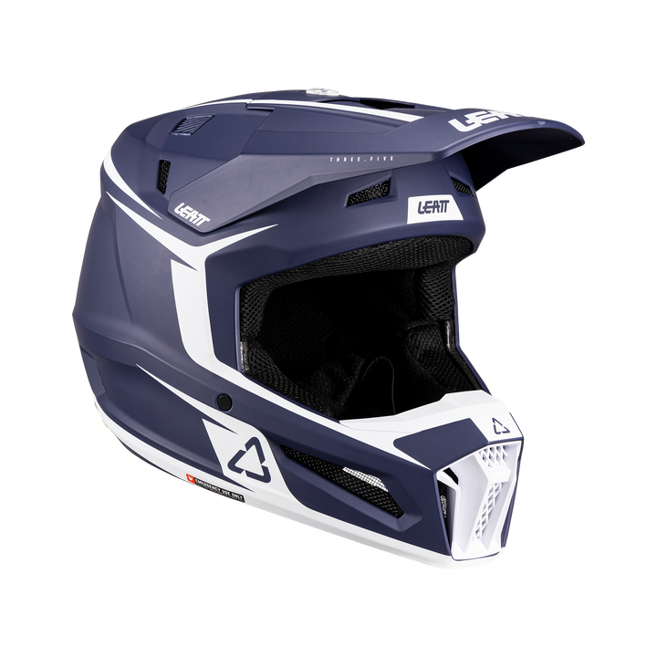 Leatt Moto 3.5 Helmet Kit Blue