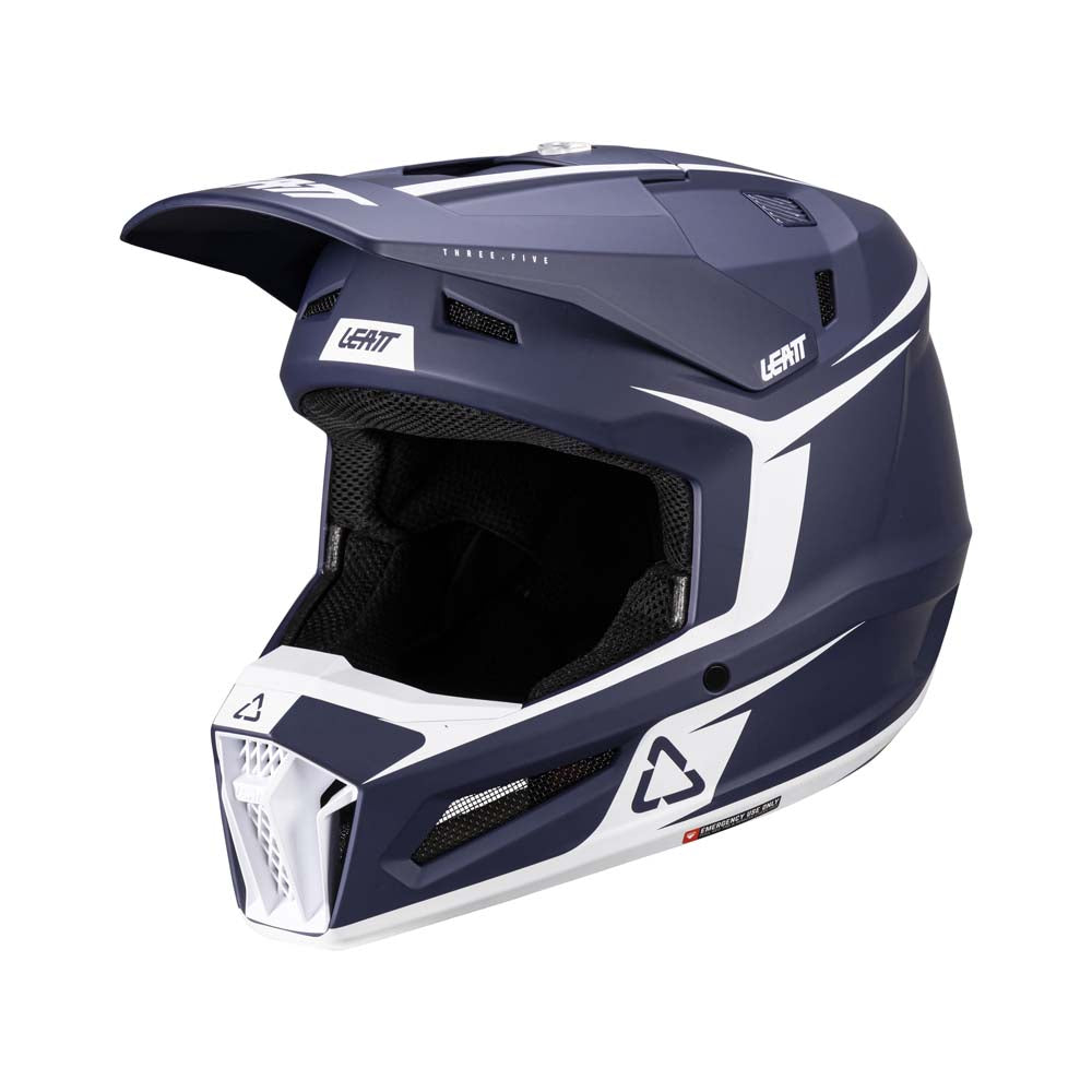 Leatt Moto 3.5 Junior Helmet Kit Blue