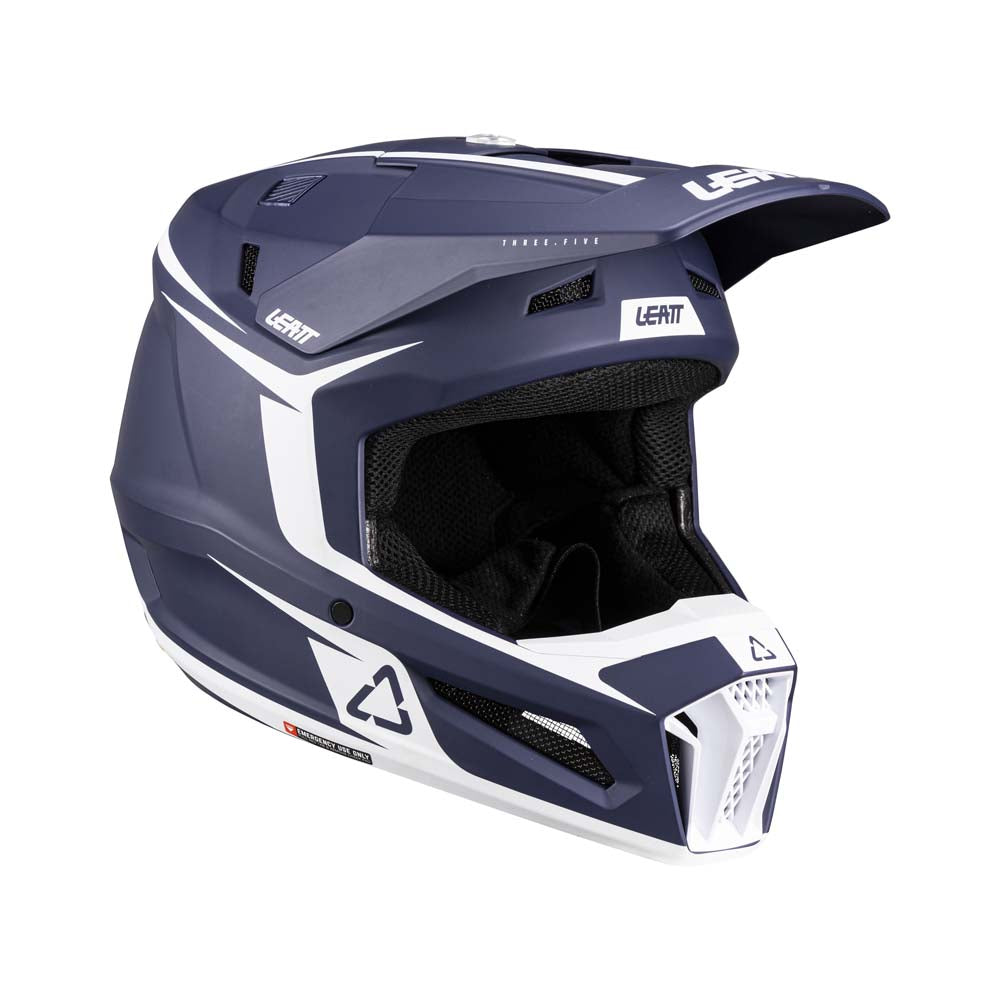 Leatt Moto 3.5 Junior Helmet Kit Blue