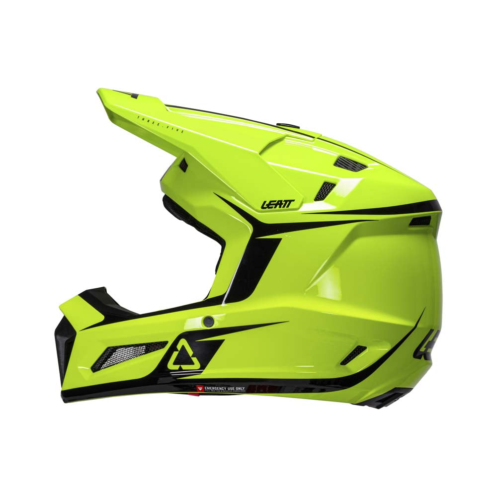 Leatt Moto 3.5 Junior Helmet Kit Neon Yellow