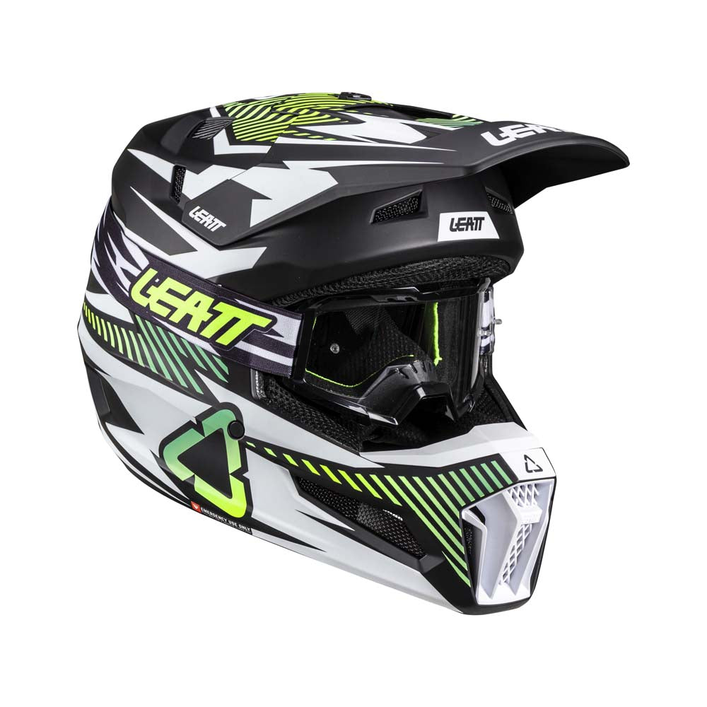 Leatt Moto 3.5 Junior Helmet Kit Storm Teal
