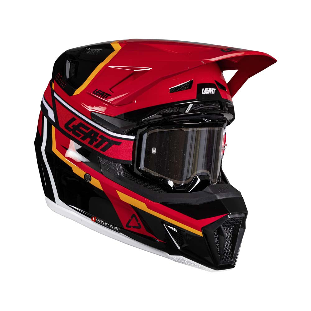 Leatt Moto 7.5 Helmet Kit Red