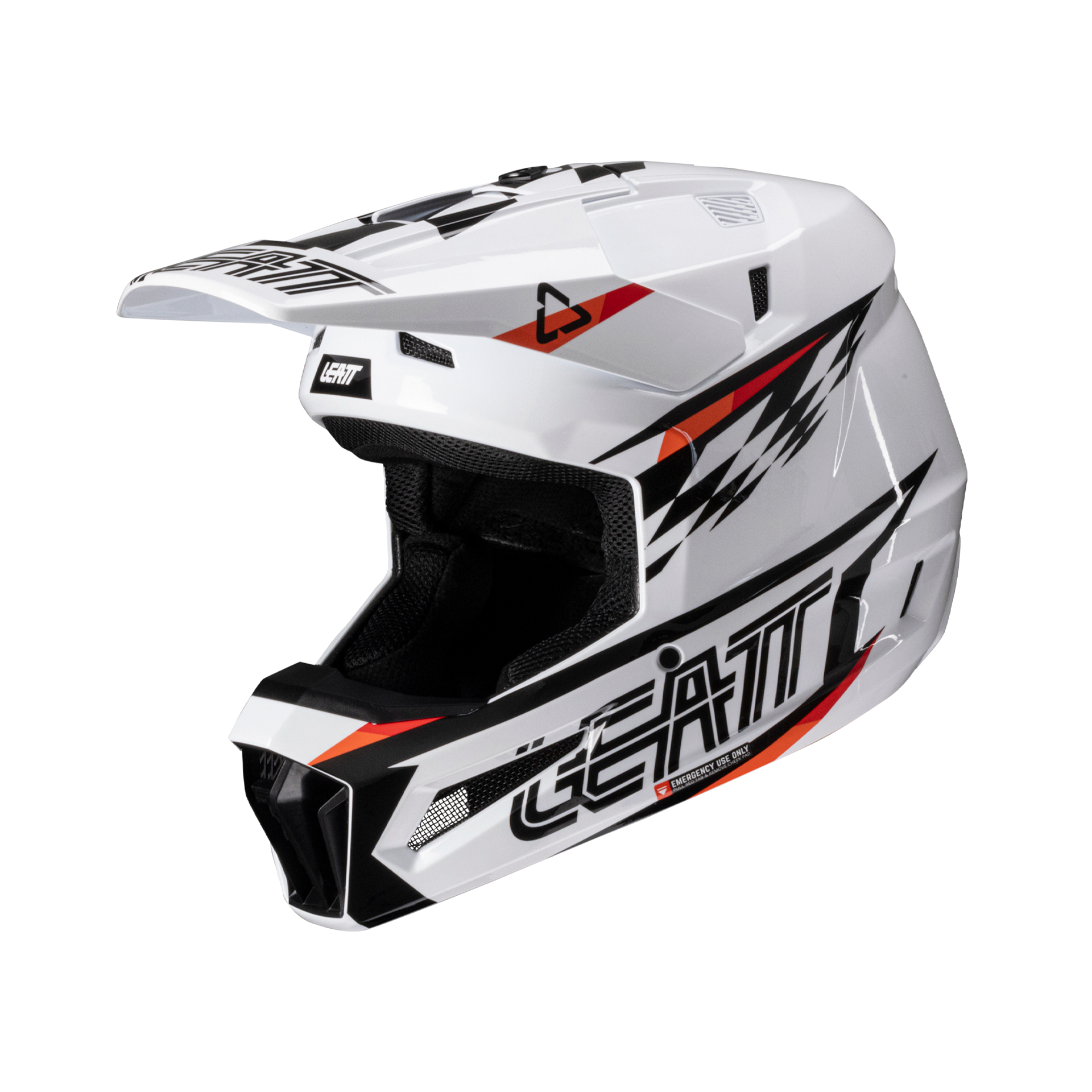 Leatt Moto 3.5 Helmet Kit White
