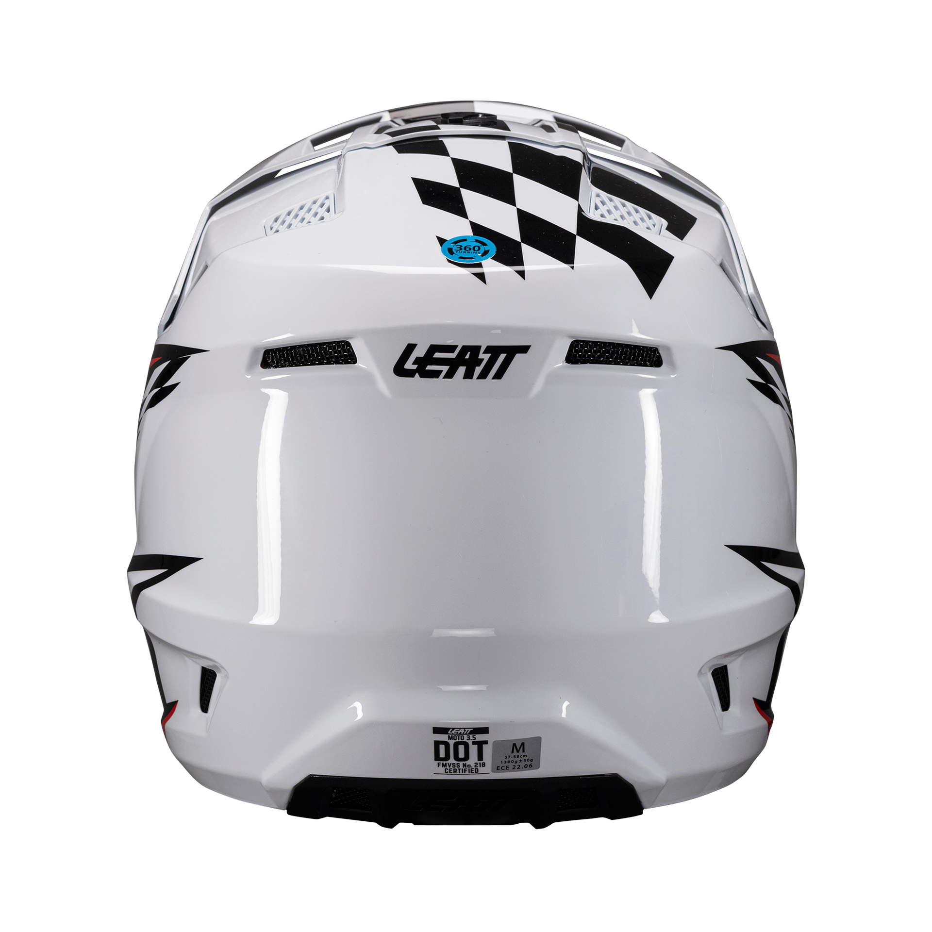 Leatt Moto 3.5 Helmet Kit White