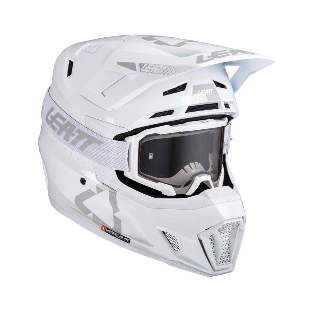 Leatt Moto 7.5 Helmet Kit White