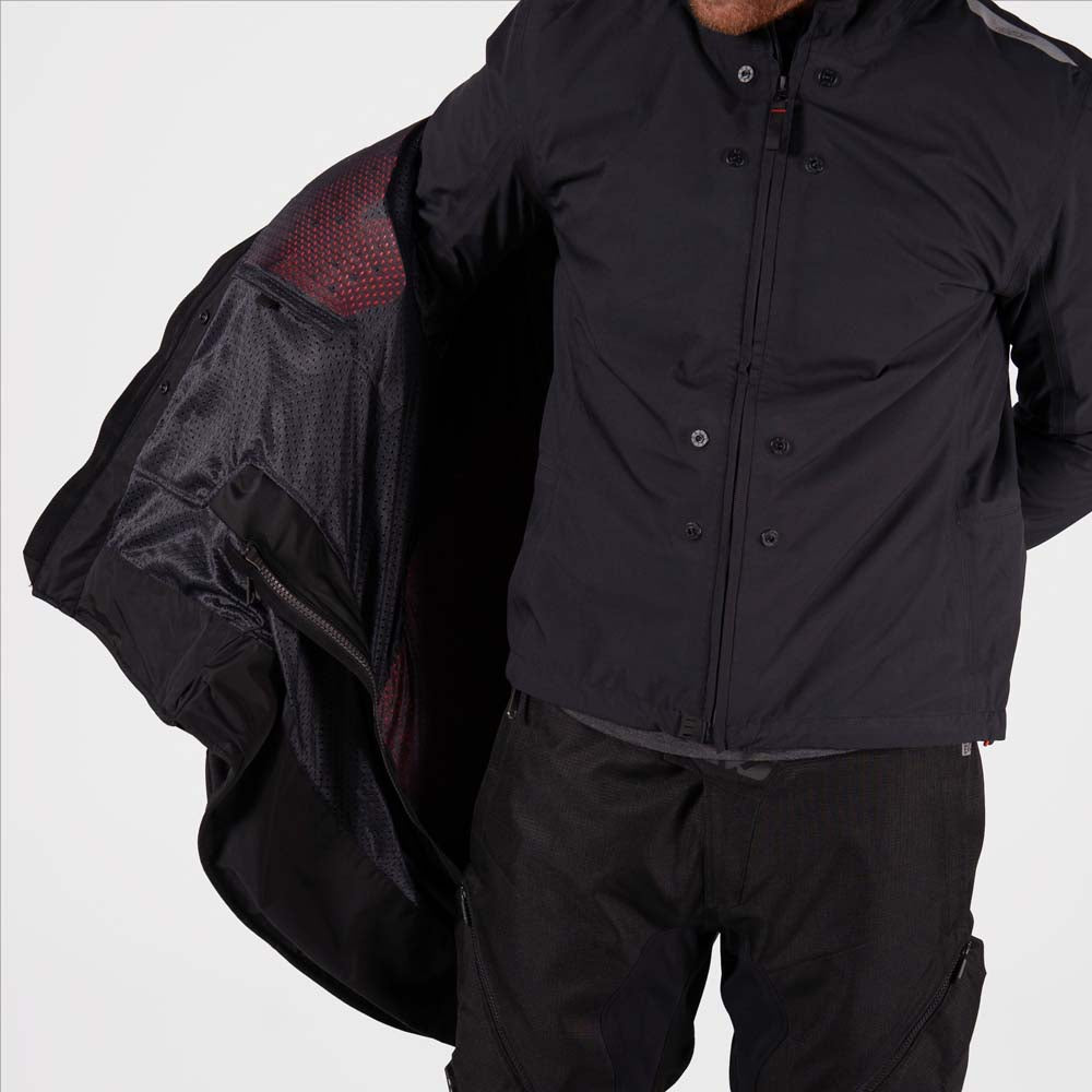 Leatt ADV MultiTour 5.5 Textile Jacket Stealth Black / Grey