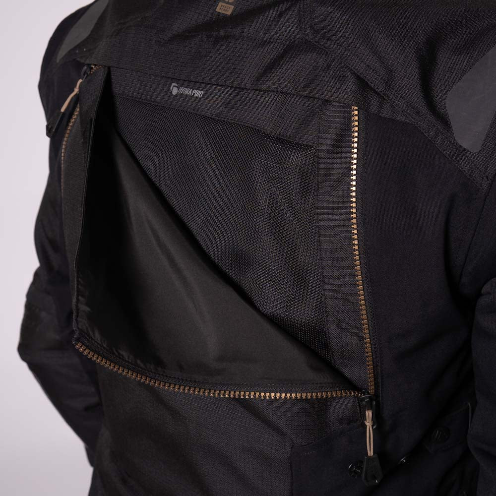 Leatt ADV MultiTour 5.5 Textile Jacket Stealth Black / Grey