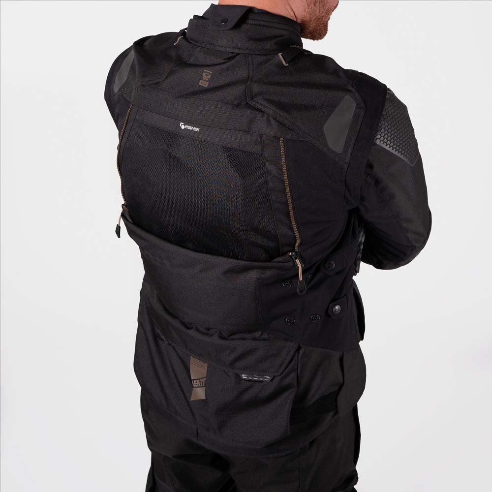 Leatt ADV MultiTour 5.5 Textile Jacket Stealth Black / Grey