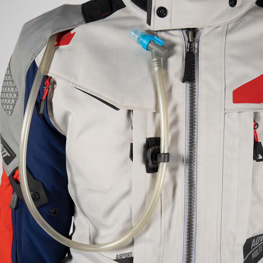 Leatt ADV MultiTour 7.5 Textile Jacket Royal Blue / Red