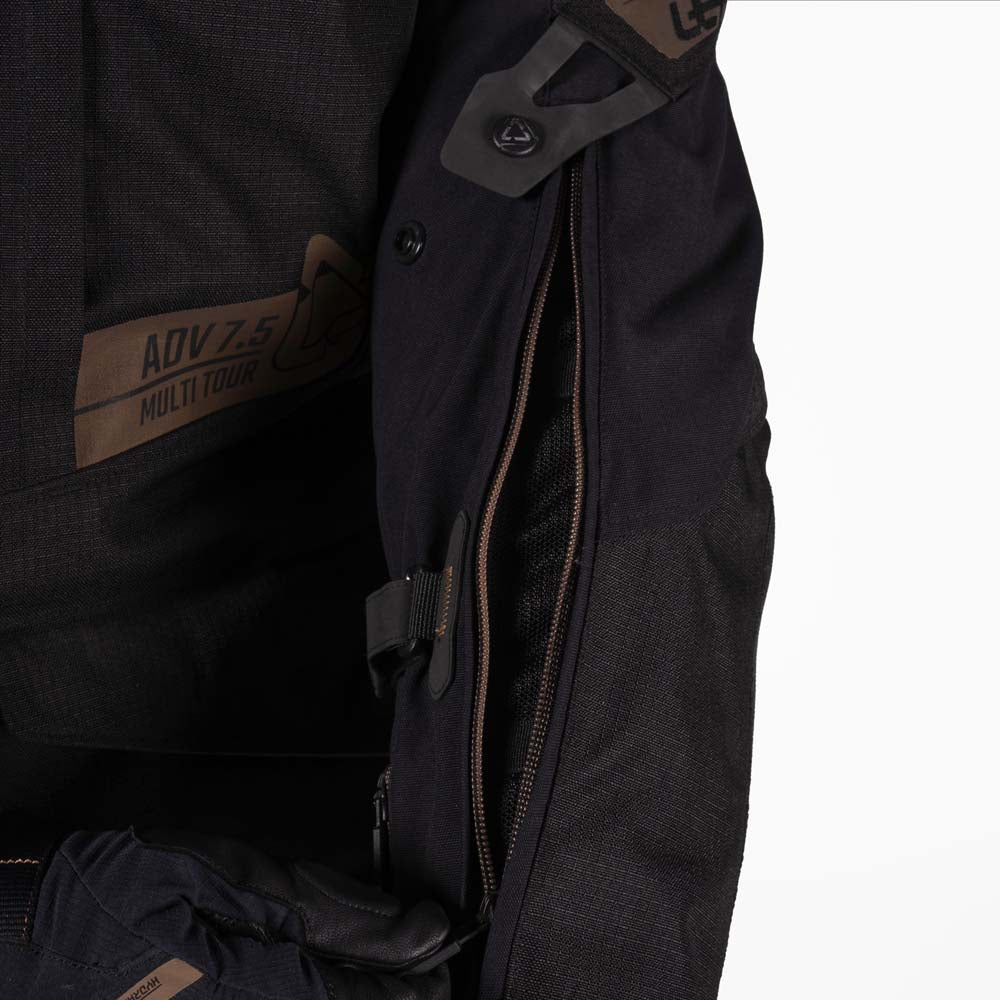 Leatt ADV MultiTour 7.5 Textile Jacket Stealth Black / Grey