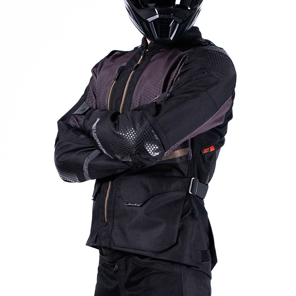 Leatt ADV FlowTour 5.5 Textile Jacket Stealth Black / Grey