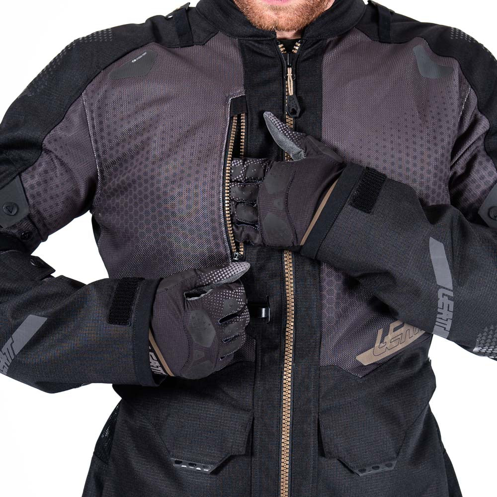 Leatt ADV FlowTour 5.5 Textile Jacket Stealth Black / Grey