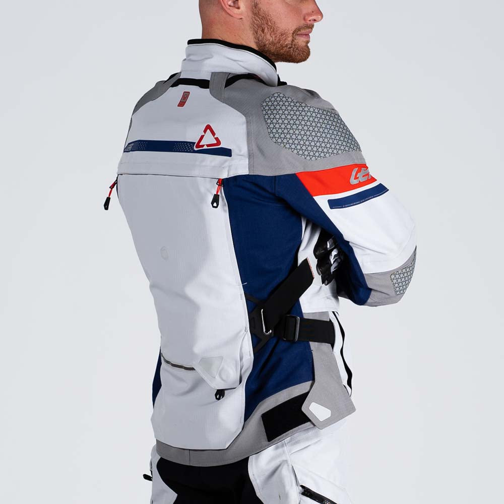 Leatt ADV DriTour 7.5 Textile Jacket Royal Blue / Red