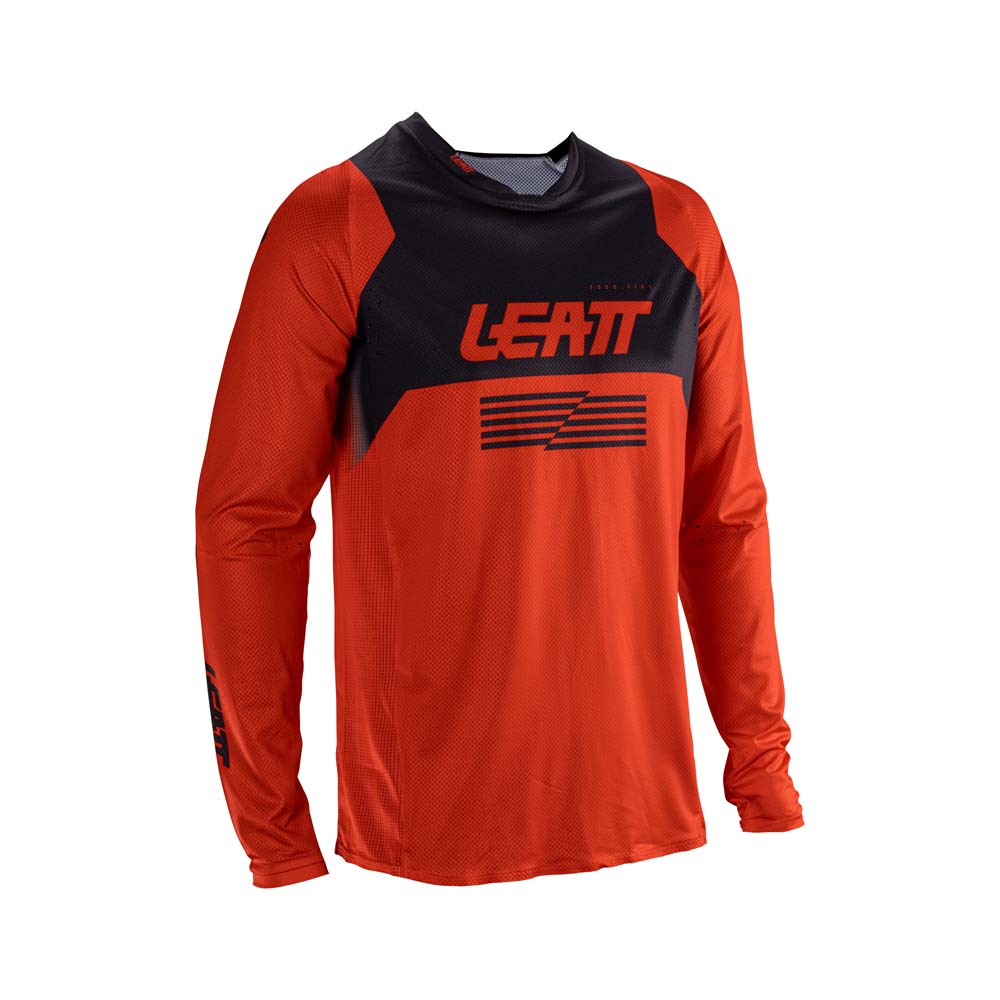 Leatt Moto 4.5 Lite Jersey Red - FREE UK Shipping, FREE 365 Day Returns | Moto Central