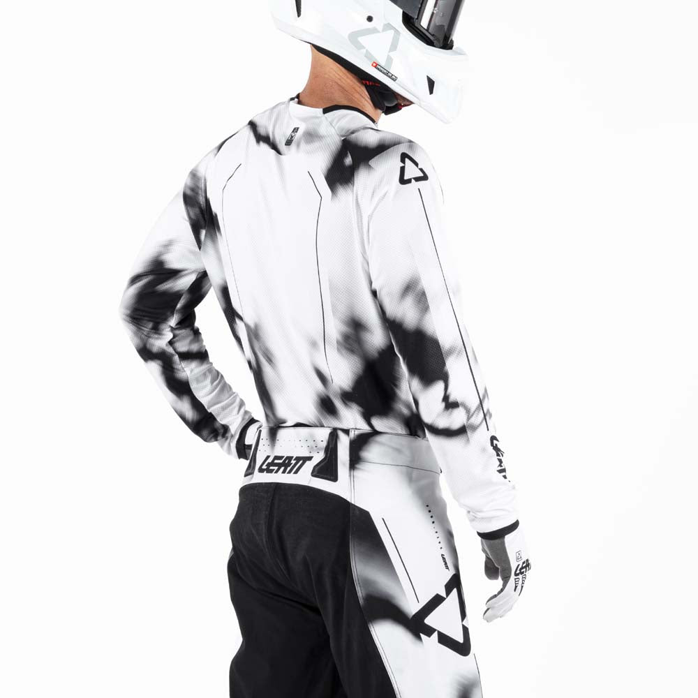 Leatt Moto 4.5 Lite Jersey White - FREE UK Shipping, FREE 365 Day Returns | Moto Central