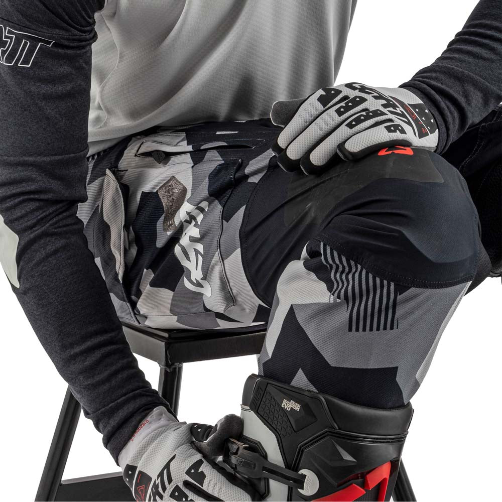 Leatt Moto 4.5 HydraDri Textile Trouser Forge Grey