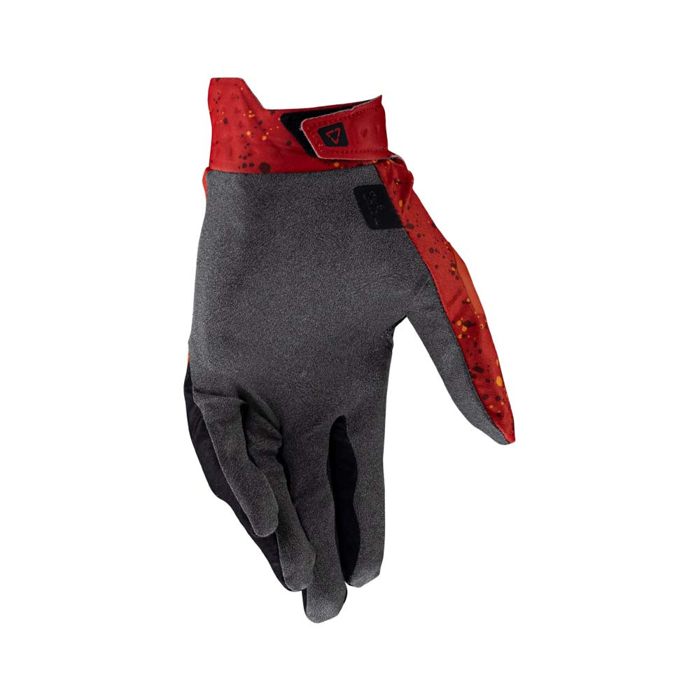Leatt Moto 2.5 WindBlock Textile Gloves Burn Red - FREE UK Delivery, FREE 365 Day Returns | Moto Central