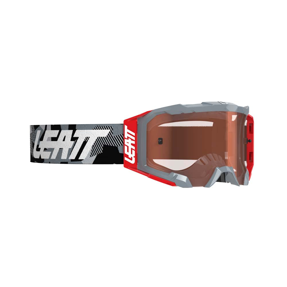 Leatt Velocity 5.5 Goggles Forge Grey / Rose UC - FREE UK Shipping, FREE 365 Day Returns | Moto Central