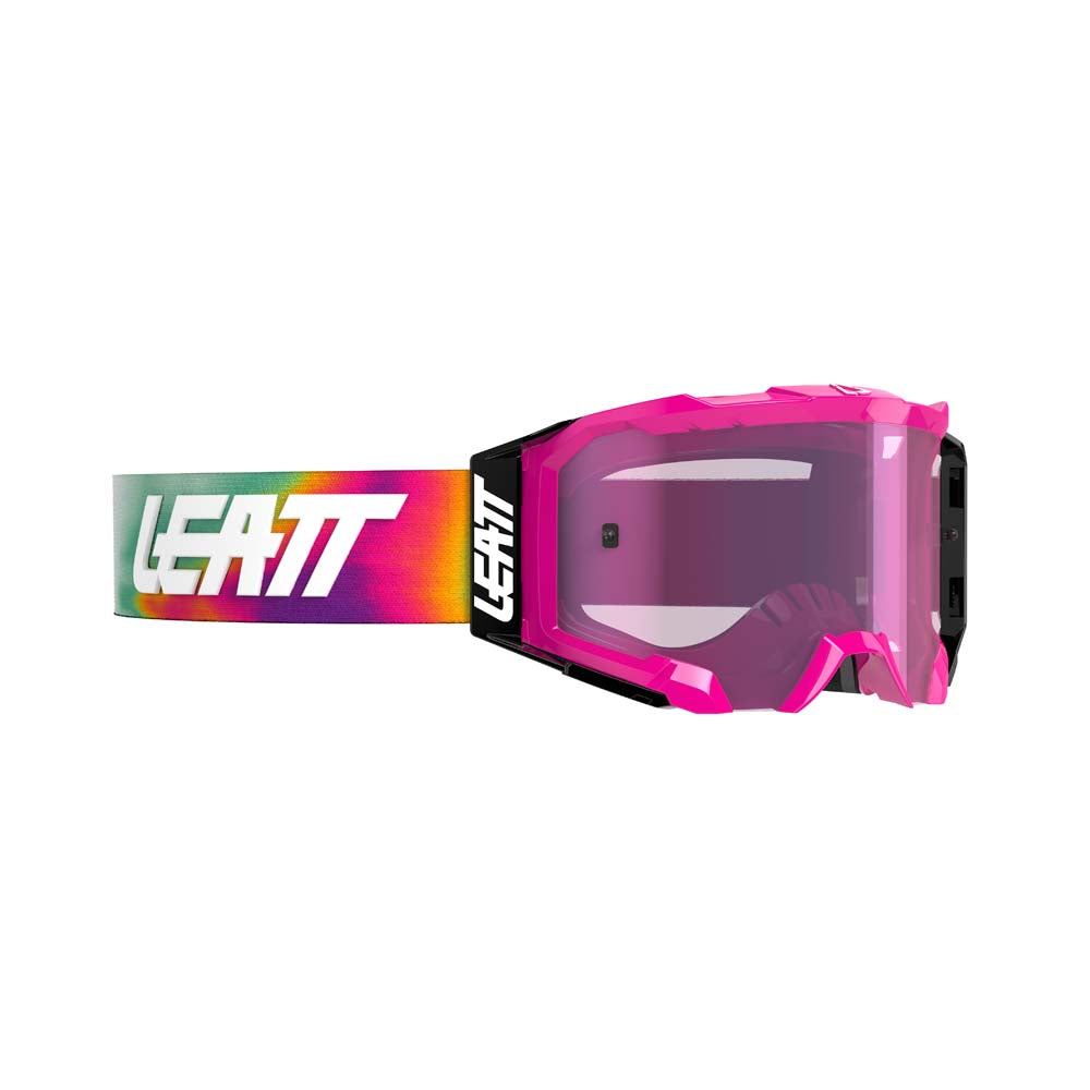 Leatt Velocity 5.5 Iriz Goggles Pinata / Teal Purple - FREE UK Shipping, FREE 365 Day Returns | Moto Central