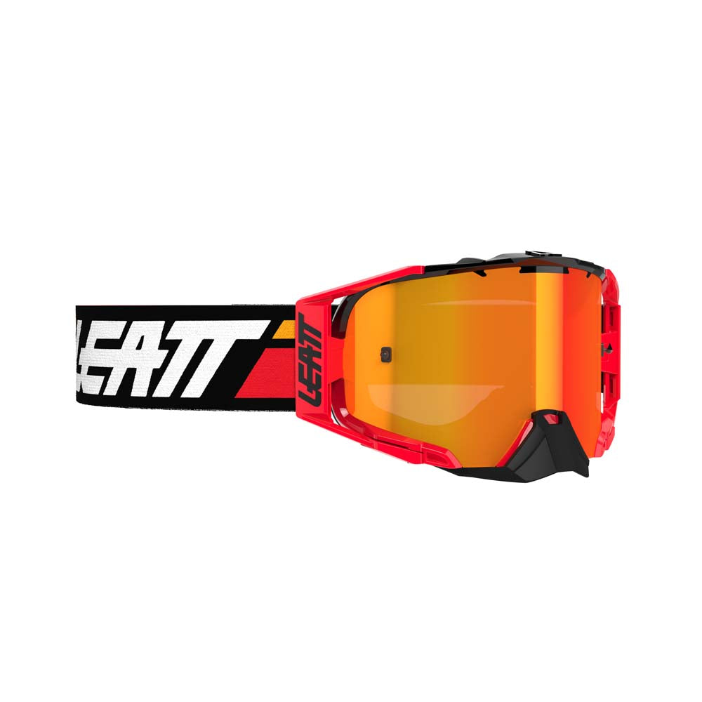 Leatt Velocity 6.5 Iriz Goggles Red - FREE UK Shipping, FREE 365 Day Returns | Moto Central