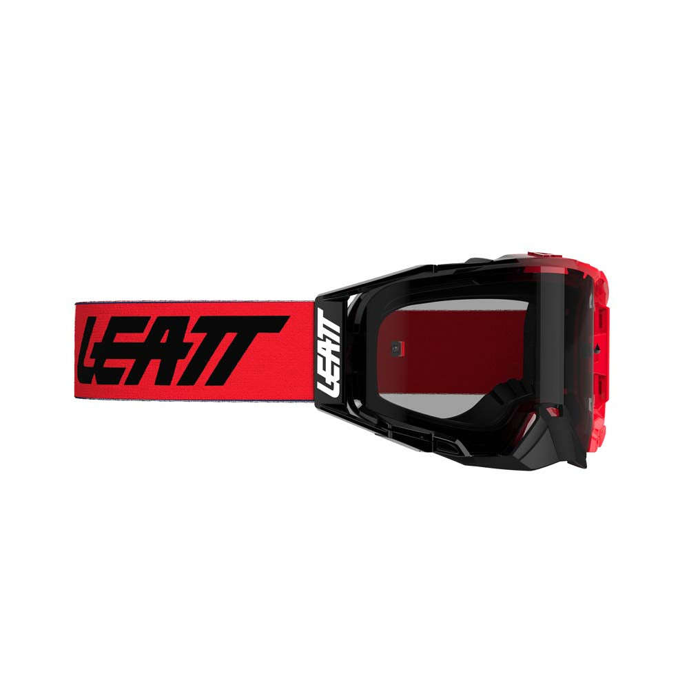 Leatt Velocity 6.5 Photochromic Goggles Red / Light Grey Adaptive - FREE UK Shipping, FREE 365 Day Returns | Moto Central