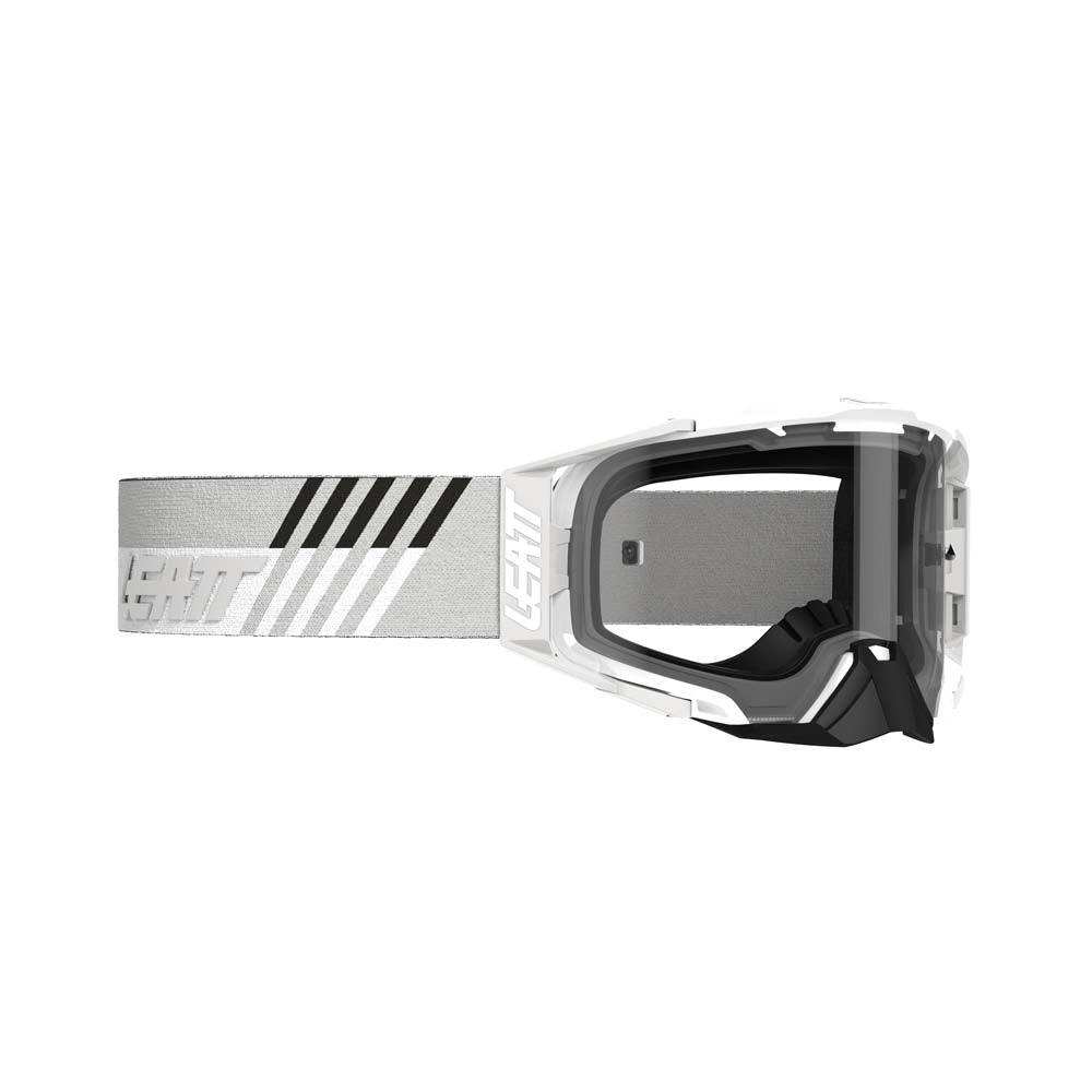 Leatt Velocity 6.5 Photochromic Goggles White / Clear Adaptive - FREE UK Shipping, FREE 365 Day Returns | Moto Central