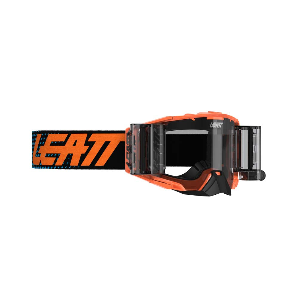 Leatt Velocity 6.5 Roll-Off Goggles Orange / Clear - FREE UK Shipping, FREE 365 Day Returns | Moto Central