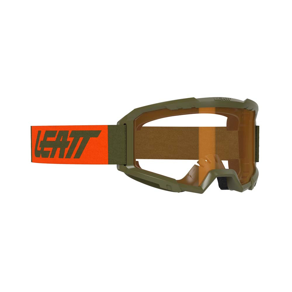 Leatt Vizion 2.5 Goggles Forest Green / Orange - FREE UK Shipping, FREE 365 Day Returns | Moto Central