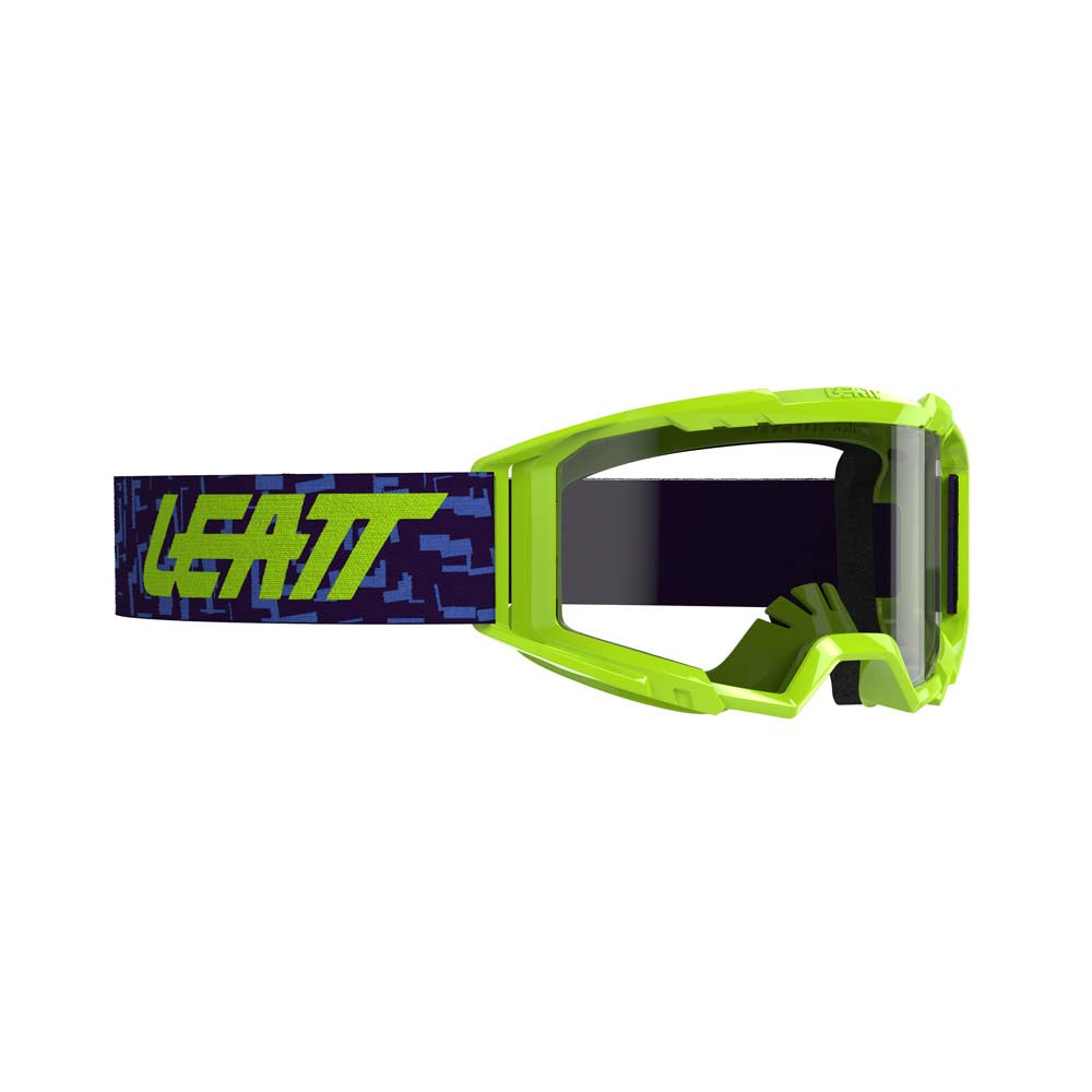 Leatt Vizion 3.5 Goggles Argon Green / Clear - FREE UK Shipping, FREE 365 Day Returns | Moto Central