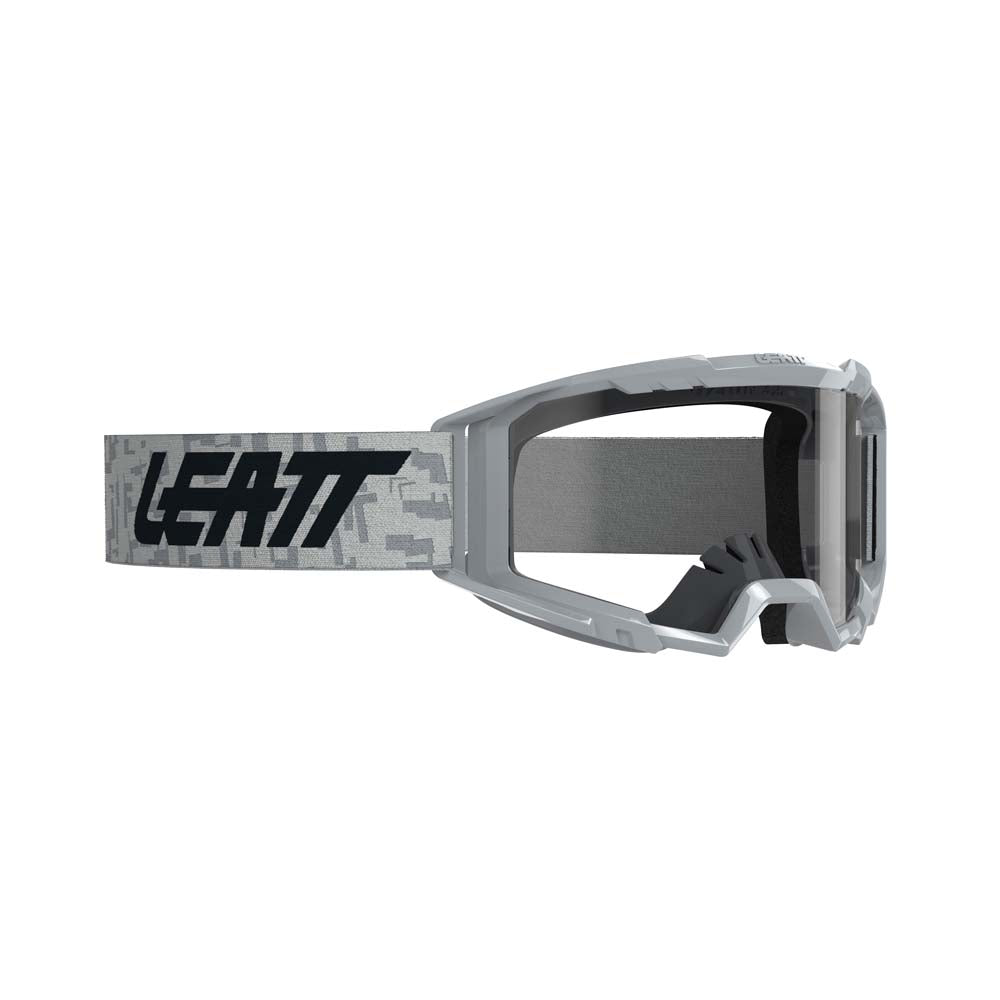 Leatt Vizion 3.5 Goggles Grey / Clear - FREE UK Shipping, FREE 365 Day Returns | Moto Central