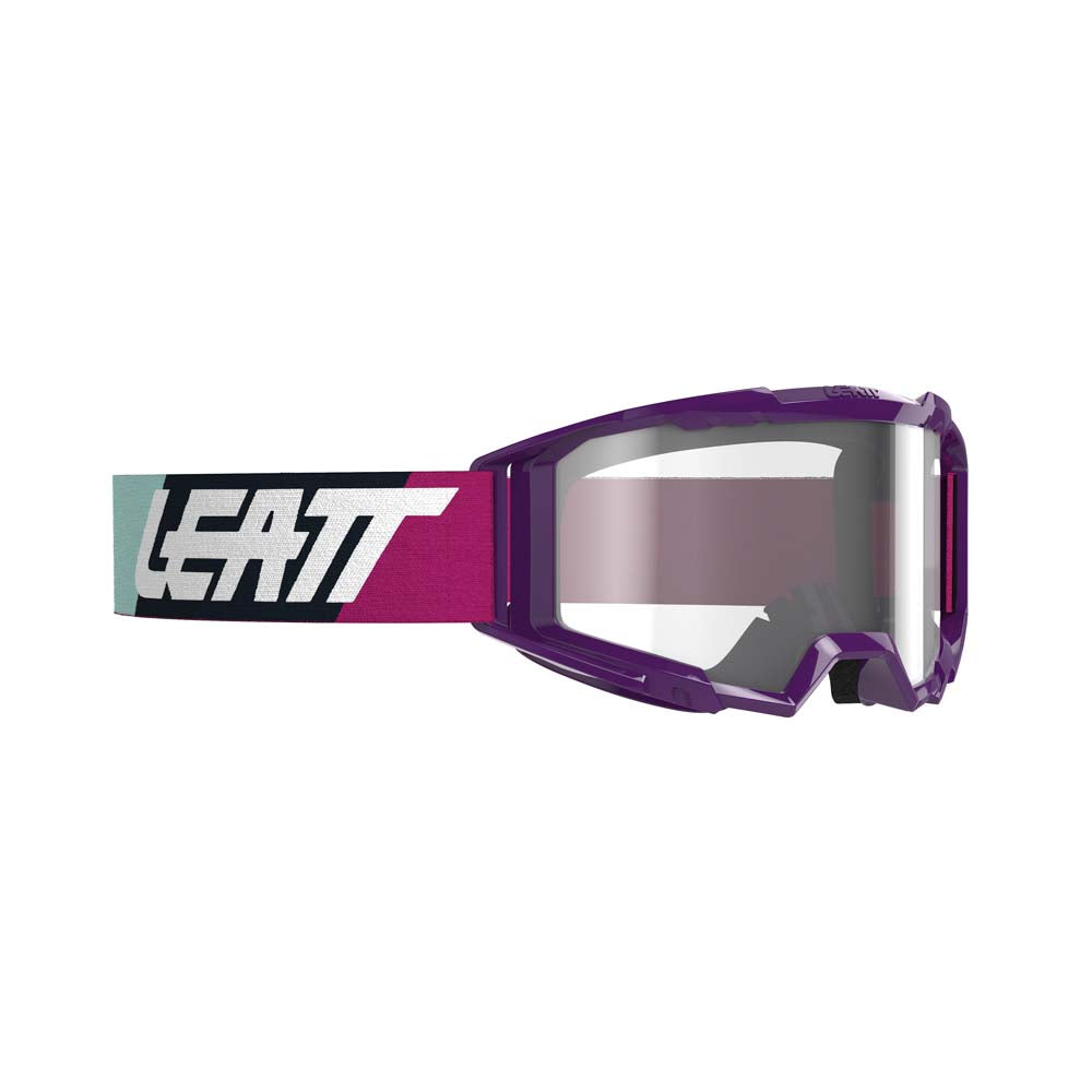 Leatt Vizion 3.5 Iriz Goggles Purple / Silver - FREE UK Shipping, FREE 365 Day Returns | Moto Central