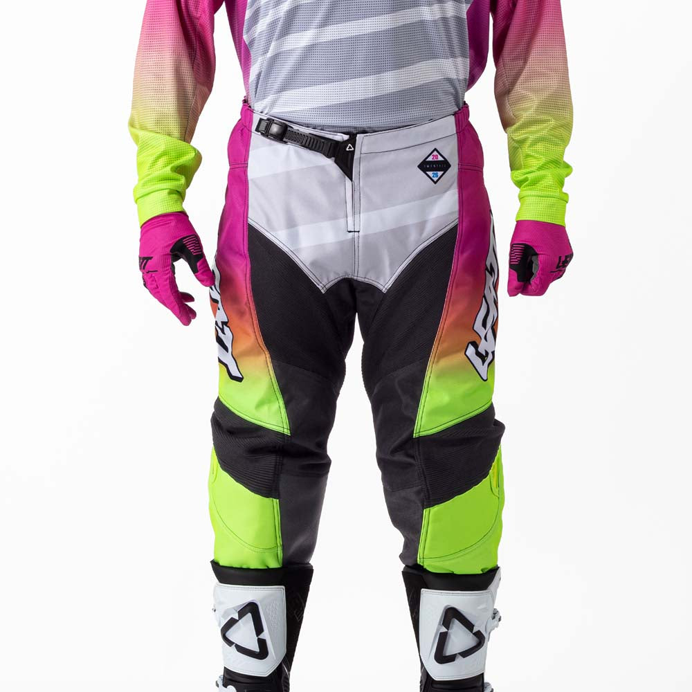 Leatt Moto 3.5 Textile Trouser Retro Pink