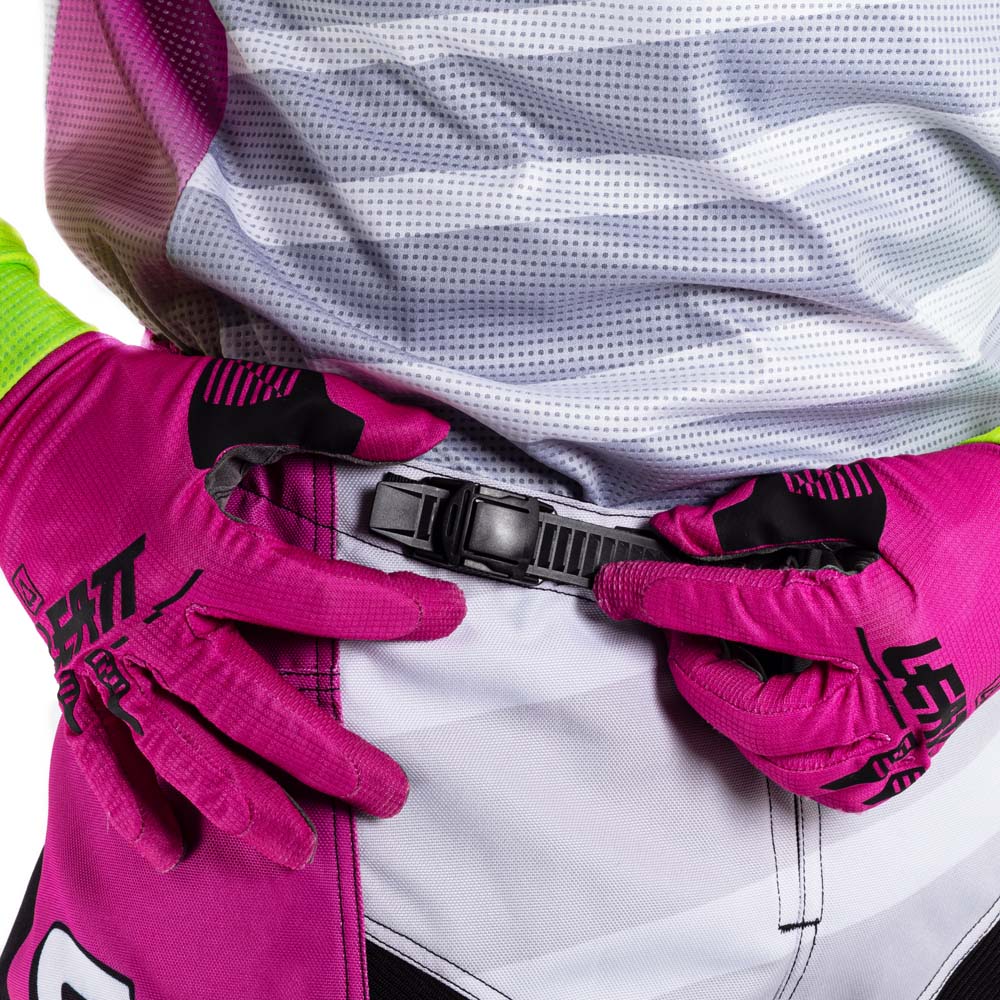 Leatt Moto 3.5 Textile Trouser Retro Pink