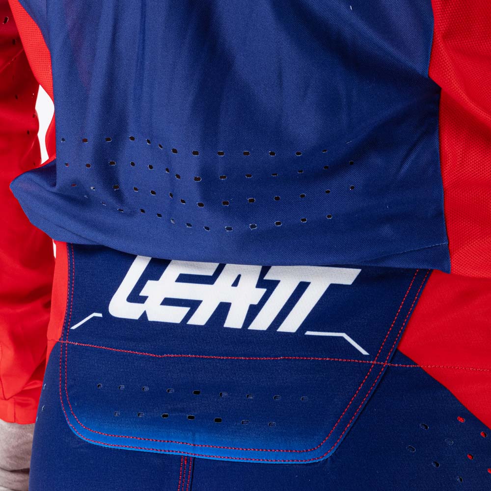 Leatt Moto 5.5 I.K.S Textile Trouser Royal Blue / Red